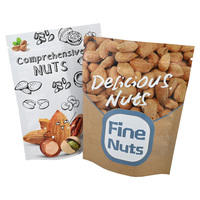 Sacs en aluminium à fond plat imprimés sur mesure, sacs en mylar mats réutilisables pour bonbons, aliments, collations