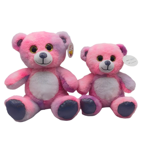 Venta al por mayor colorido oso de peluche juguetes de peluche ojos brillantes oso de peluche juguete de regalo - Product Image 1