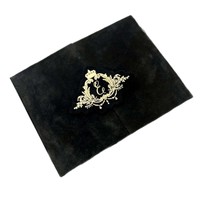 Cartes d'invitation de mariage Kpop personnalisées en gros, motif Ange Amour, finition velours acrylique, impression sérigraphiée, sensation haut de gamme