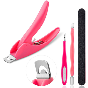 Ensemble de <span class=keywords><strong>manucure</strong></span> et pédicure, pointes d'ongles artificielles en acrylique, limes à ongles, cuticules, Kit de Nail Art DIY - Product Image 6