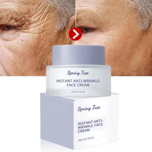 Supplier Private Label Skin Anti Aging Wrinkle Lightening Whitening Collagen Elastin Face Cream For Face Black Skin