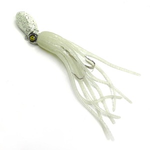 Señuelo de pesca Alpha Lead Head TRP con faldas, ojos 3D y anzuelos triples, que brilla en la oscuridad, señuelo suave de calamar y <span class=keywords><strong>pulpo</strong></span> para pesca en aguas profundas. - Product Image 6