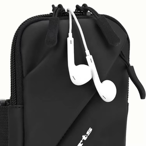 Sac de bras de course imperméable pour téléphones mobiles, sac de poignet universel pour le sport avec doublure en PU pour les activités de plein air des hommes et des femmes, jogging - Product Image 3