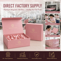 Boîte cadeau rigide sur mesure CRD avec couvercle magnétique, gaufrage, pelliculage mat et doublure en éponge pour produits de forme irrégulière et articles de luxe