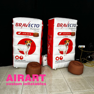 Gonfiabili decorazione in PVC telone gonfiabile fiore borsa modello parco all'aperto da pavimento gonfiabile palloncino in PVC - Product Image 2