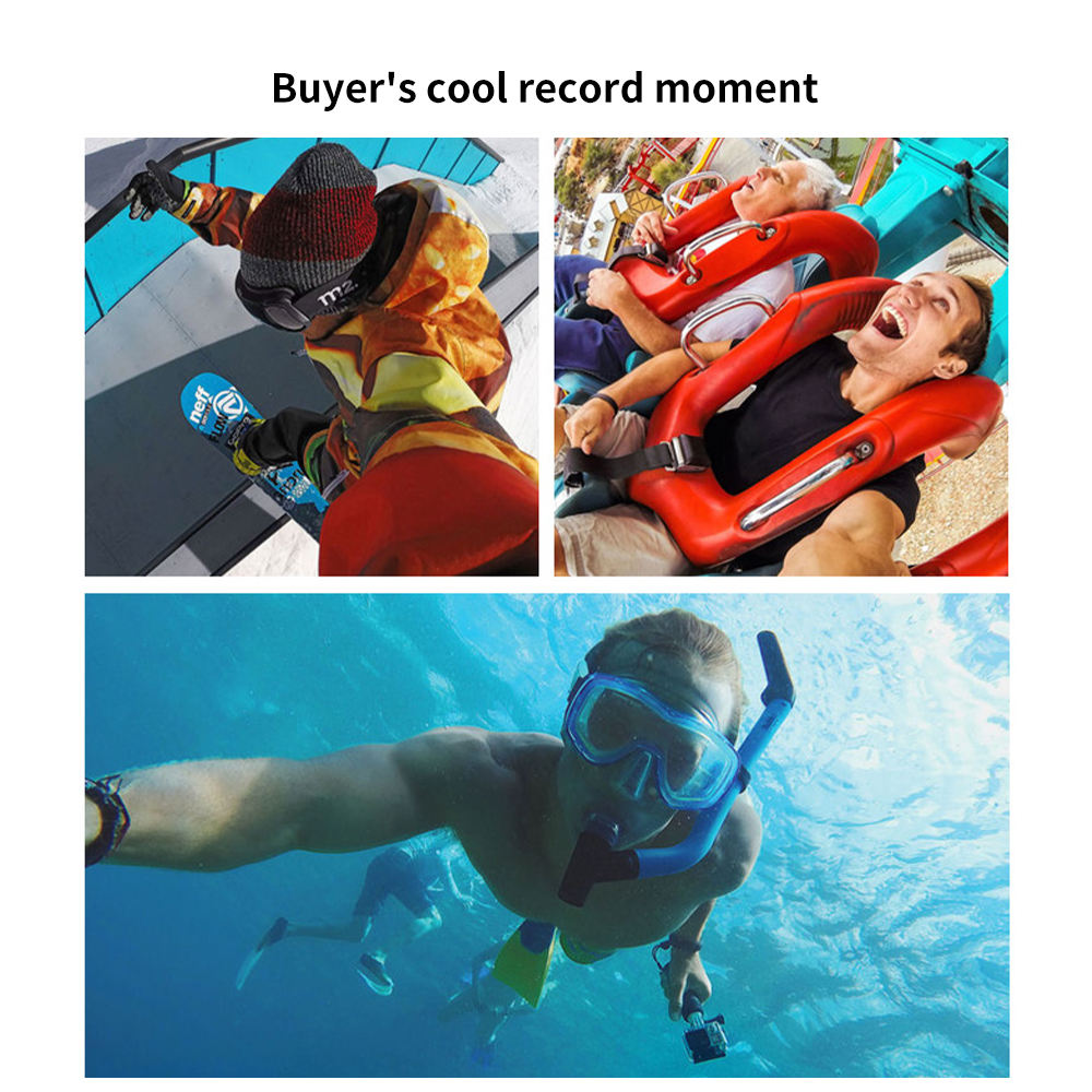 HONGDAK Action Camera Accessory Waterproof Floating Hand Grip for Gopro Hero 10 9 8 7 6 5