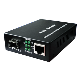 Convertisseur <span class=keywords><strong>Fibre</strong></span> vers Ethernet Convertisseur de média <span class=keywords><strong>fibre</strong></span> Gigabit SFP vers RJ45 <span class=keywords><strong>Plug</strong></span> and Play - Product Image 1