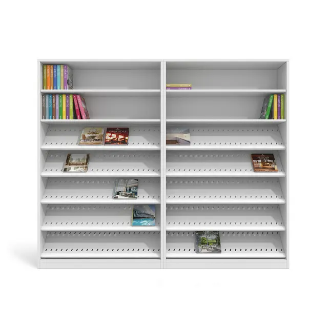 Moderne Houten Schoolmeubilair Bibliotheek Meubels Boek Case Hdf Boek Plank Voor School Bibliotheek En Boek Winkels