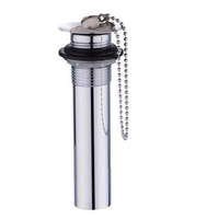 Bouchon de marché en acier inoxydable du Mexique M36 bouchon d'égouttage de lavabo de salle de douche 36mm vidage d'évier de vanité