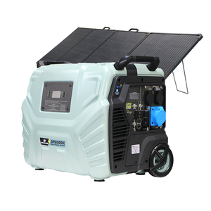 เครื่องกำเนิดไฟฟ้าพลังงานแสงอาทิตย์ความจุสูง 5000W พร้อมพอร์ตเชื่อมต่อหลายช่อง รองรับแรงดันไฟฟ้า 110v 220v สำหรับรถยนต์และแบตเตอรี่ภายนอก - Product Image 2