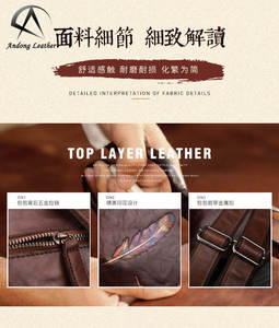 Mochila de Viaje de Cuero Vacuno Genuino Andong para Mujeres y Chicas, Nueva, Súper Moderna, con Gran Capacidad y Grabado en Relieve - Product Image 5