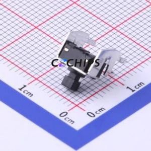 TS-1002NT-BR07316 Tactile Switch Bent Lead Through Hole-4P,6x6mm Single Pole Single Throw Rectangle Button 1.6N Right Angle - Product Image 2