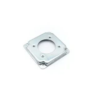 4 Inch X 4 Inch X 1/2 High Pre Galvanized Steel Outlet Box Cover Rs13