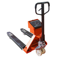 Transpalette manuel hydraulique chinois avec balance et imprimante 2000kg 2500kg 3000kg 3500kg