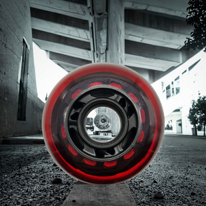 Offre spéciale sur le stock disponible : roues de patins à roulettes professionnelles en PU 76A, haute résilience, pour slalom et hockey en ligne. - Product Image 5