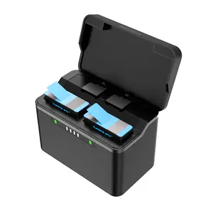 2022 Top Selling Product GP2 accesorios para goopro gopro 9 10 black cargador y batera Charger Case Box go pro accessories
