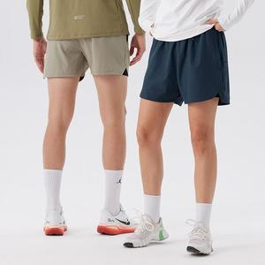 Women's Quick Dry Running Shorts Loose Fit Outdoor Fitness Yoga Wear Dark Green Blue Khaki Gray Black - Product Image 1