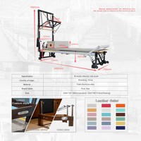 Semitrapecio de Pilates de Aluminio Resistente con Torre y Correas Antideslizantes para Espacios Profesionales