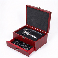 Kit de Sommelier à Levier – Articles Promotionnels de Luxe – Tire-Bouchon à Levier pour Bouteille de Vin – Coffret Cadeau Marketing
