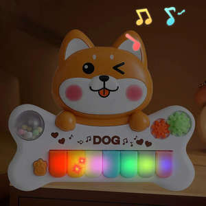 2025<span class=keywords><strong>คีย์บอร์ด</strong></span>ของเล่นรูปสัตว์การ์ตูน<span class=keywords><strong>ไฟฟ้า</strong></span>มีไฟเครื่องดนตรีพลาสติกเพื่อการศึกษาของเด็กเปียโนเพื่อพัฒนาการทางสติปัญญา - Product Image 5