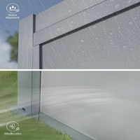 Pergola moderne minimaliste en aluminium à toit réglable