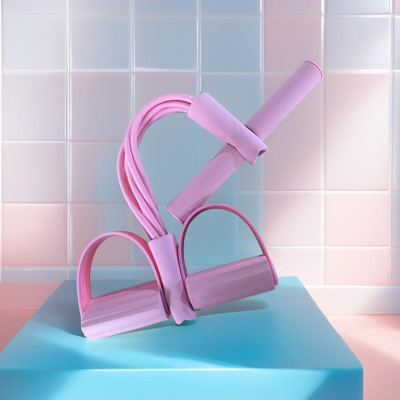 Four-tube pink PVC anti-breakage model