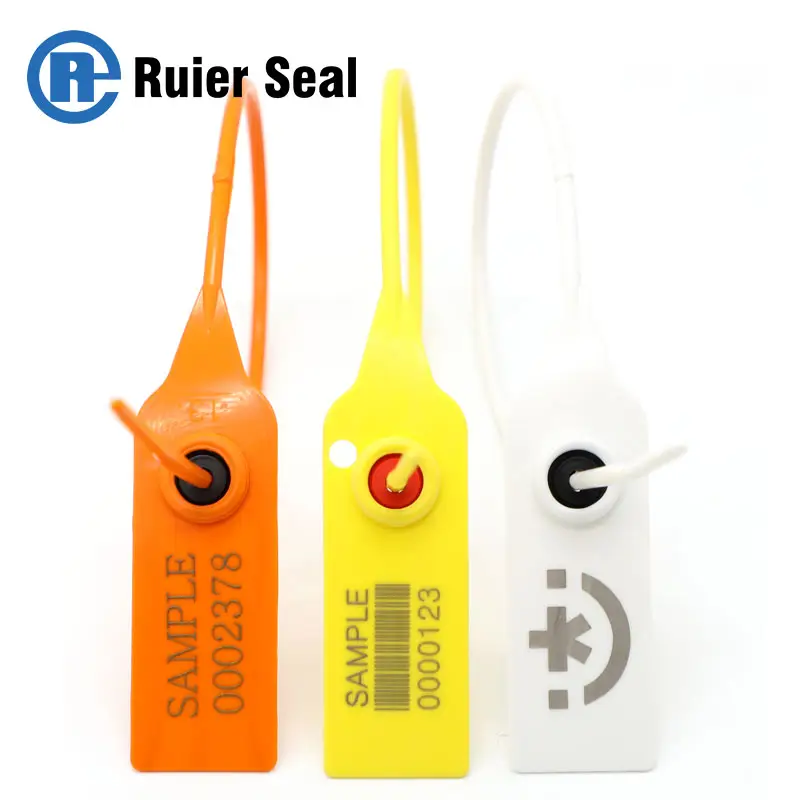 REP004 Plastic Material security Tamper Proof Seals pull seal tight