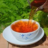 Thé en briques mûres Menghai, variété à grandes feuilles, doux et nourrissant pour l'estomac, 75g