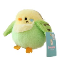 Personnalisé nouveau gros mignon et populaire jouets en peluche animal peau de tigre perroquet sacs à dos pendentifs enfants cadeaux de graduation
