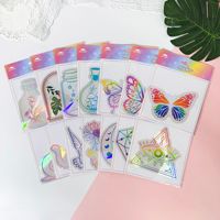 PVC 3D Arco Iris Sun Catcher pegatinas de pared gato oso nave espacial planeta Suncatcher autoadhesivo ventana pegatinas habitación decoración del hogar