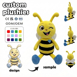 Peluche personnalisée à faible MOQ, jouet en peluche chat gris avec oreilles intérieures en <span class=keywords><strong>fourrure</strong></span> douce, poupée en peluche pour anniversaire - Product Image 6