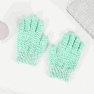 ถุงมืออาบน้ำแบบใช้แล้วทิ้ง Five Fingers ผ้าขนหนูอาบน้ำสำหรับขัดผิว ล้างร่างกาย สำหรับเด็ก อุปกรณ์ใช้ในบ้าน ผ้าเช็ดทำความสะอาดหลังแบบยืดหยุ่น - Product Image 4