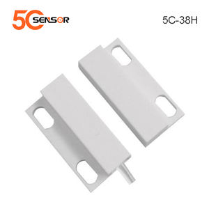 Sensor de puerta con cable magnético de Material ABS 5C-38 para sistema de seguridad del hogar, sistemas de alarma, compatible con <span class=keywords><strong>CE</strong></span> FCC ROHS - Product Image 3