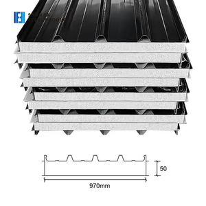 Chất lượng cao EPS Sandwich Panel tùy chỉnh ngoài trời siding bọt bên ngoài bức tường cách nhiệt thép cách nhiệt mái <span class=keywords><strong>SIP</strong></span> tấm - Product Image 3