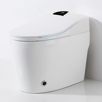 Meilleure Vente : Bidet Électrique Intelligent Monobloc à Fixation au Sol avec Écran HD, Réservoir d'Eau Dissimulé et Télécommande