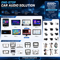 Cadre universel pour autoradio Android, écran de voiture, support caméra arrière, CarPlay, Android Auto, navigation GPS