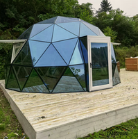 Geo Dome House Grand Dôme Géodésique Kit Tentes Glamping Garden Glass Polycarbonate Igloo Dome House