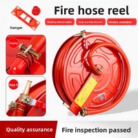 Enrouleur de tuyau d'incendie 20m/25m/30m, auto-secourable, pivotant, pour hydrant, modèle JPS0.819-25, fabriqué en Chine