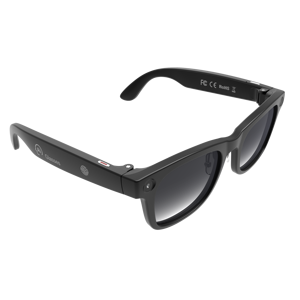 Lunettes intelligentes M89 2MP légères 145g Noir/Blanc – Lunettes IA économiques pour l'enregistrement vidéo professionnel et l'assistance IA - Product Image 1