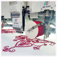 Machine à broder à ruban multi-têtes informatisée pour vêtements et chaussures