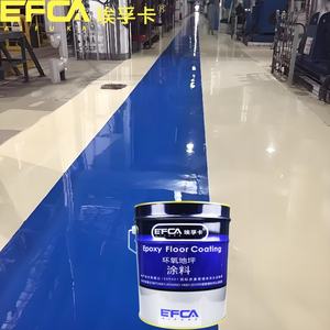 مصنع طلاء الأرضيات الاستاتيكيه راتنجات الايبوكسي المياه القائمة على ورشة عمل داخلية خارجية تطبيق مظهر السائل طريقة فرشاة الرش - Product Image 3