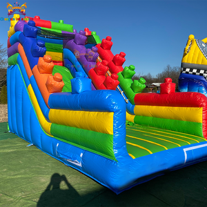 Colorato per Giochi Educativi all'Aperto, Noleggio per Feste in Giardino, Parco Giochi per <span class=keywords><strong>Bambini</strong></span> in PVC, Uso Residenziale e Pubblico - Product Image 2
