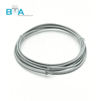 Câble de signal tressé OEM 24AWG 2C à faible étirement, fil coupé sur mesure à faible résistance pour équipement audio Hi-Fi et dispositifs médicaux