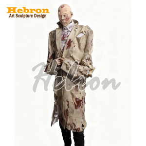 Costumi personalizzati per personaggi <span class=keywords><strong>horror</strong></span> di case infestate e escape room, set di abiti indossabili per cosplay. - Product Image 6