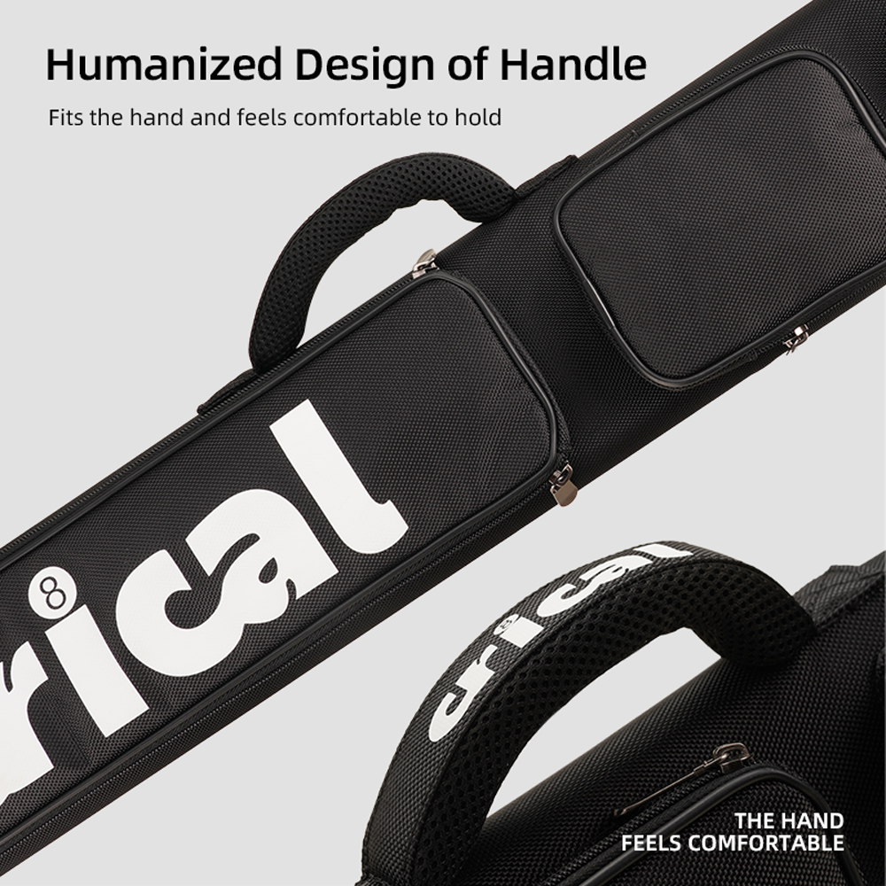 CRICAL Billiard Cue Case - High Capacity & Durable Design