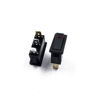 JEC RL1-3(W)-A-0-BB-2 15A 125V/7.5A 250V Carré bateau panneau d'interrupteur à bascule 3pin interrupteur poussoir mini