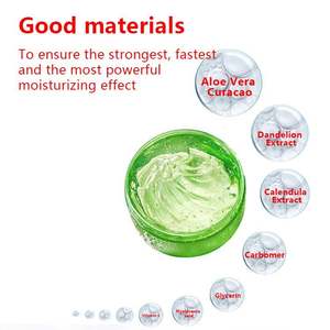 Crème Visage Bio Réparatrice Hydratante Améliore l'Élasticité de la Peau Aide aux Peaux Grasses Gel d'Aloe Vera Hyaluronique Gel d'Aloe Vera Ongles - Product Image 3