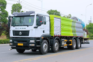 Camion anti-poussière HOWO 25000L 8X4 avec canon à brouillard - Product Image 4