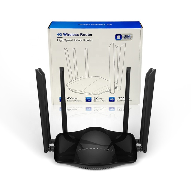 High Quality R106AC 2.4G+5.8G High Speed Indoor Router 1200Mbps Dual Bands WiFi Routeur Wifi Indoor Household Use