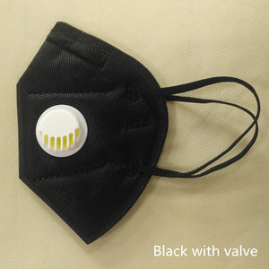 Masker KN95 Sekali Pakai Berkatup 5 Lapis Lipat Datar Anti Debu Anti Tetesan Bernapas Masker Pelindung Harga Grosir Pabrik - Product Image 2